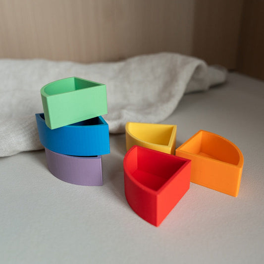 Mandigo Regenboog | Kwartcirkel (kleur naar keuze)