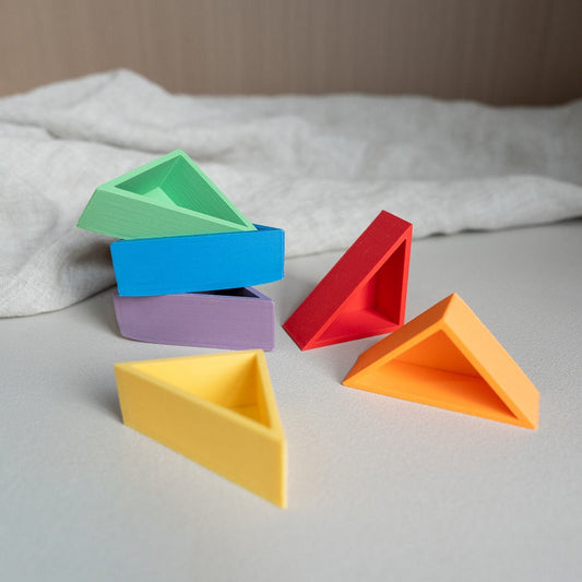 Mandigo Regenboog | Rechte Driehoek (kleur naar keuze)