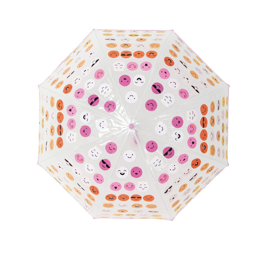Kleurveranderende Koepelparaplu | Emoji's (5+)