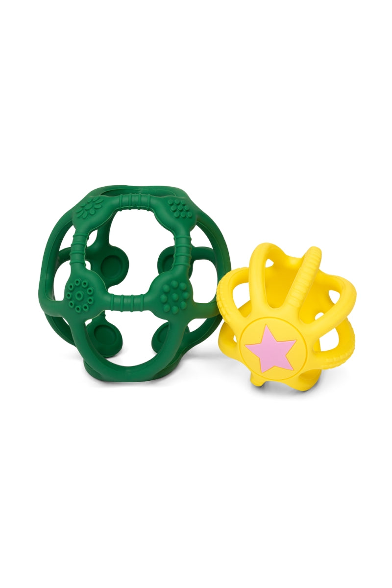 Sensorische Flexi Ballen | Groen & Geel