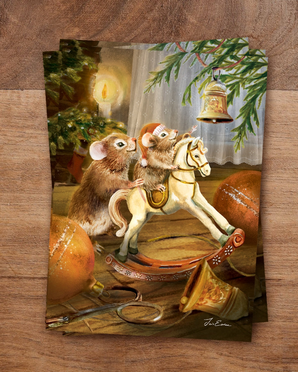 Ansichtkaart | The rocking horse ride