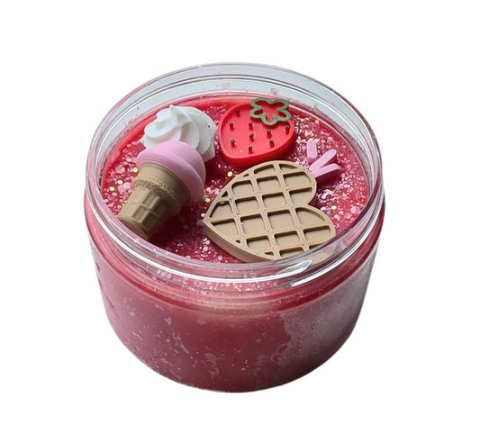 Speeldeeg | Topping Strawberry dessert