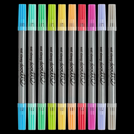 Uitwasbare Textielstiften | Pastelkleuren (10)