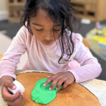 Number Stamping Stones