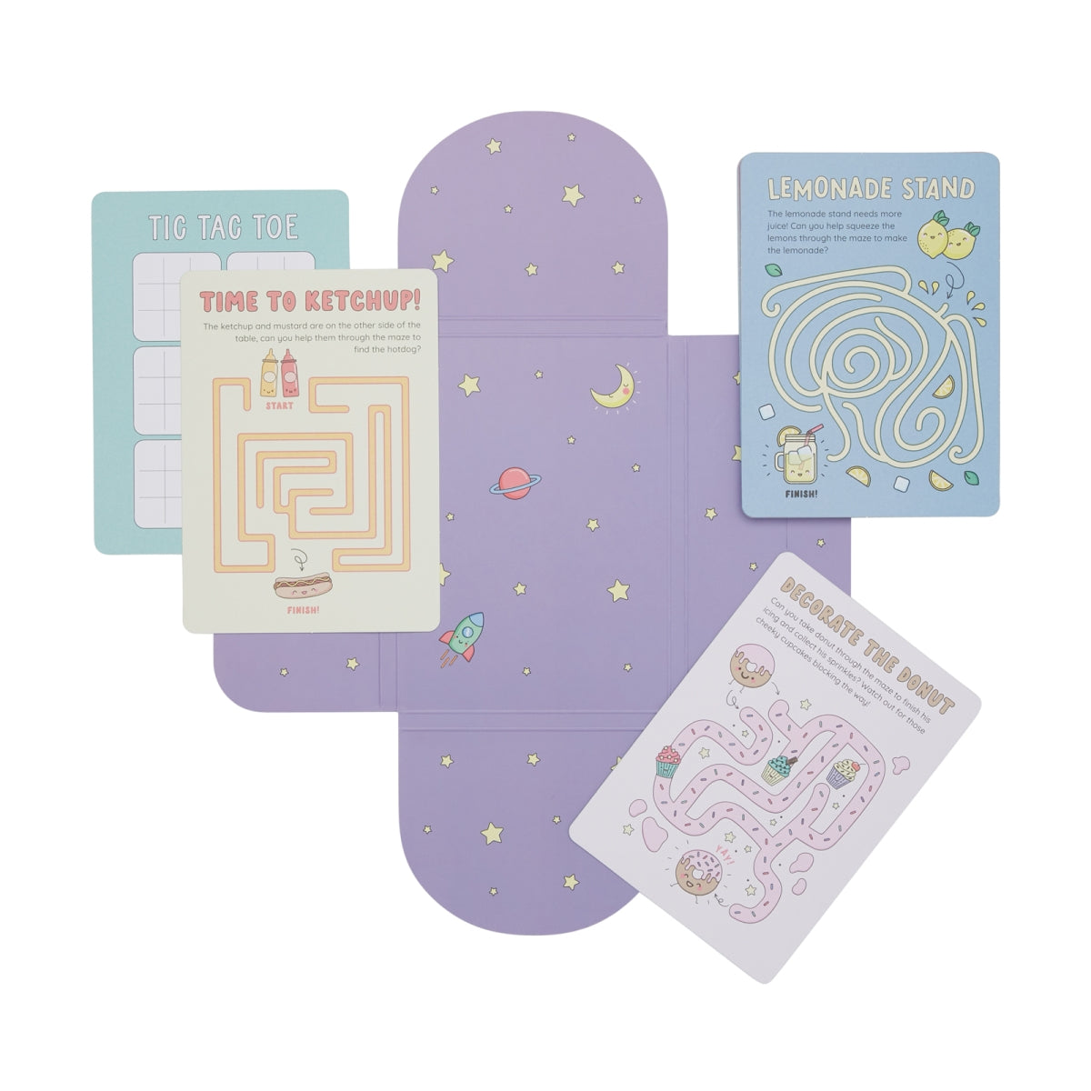 Activiteitenkaartjes | Paper Games - Mini Mazes (4+)