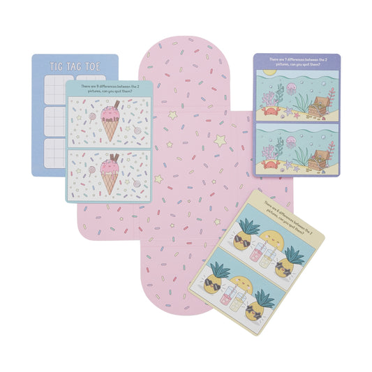 Activiteitenkaartjes | Paper Games - Spot the Difference (4+)
