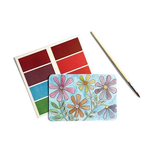 DIY Aquarel Kunstkit | Scenic Hues Flowers & Gardens (8+)