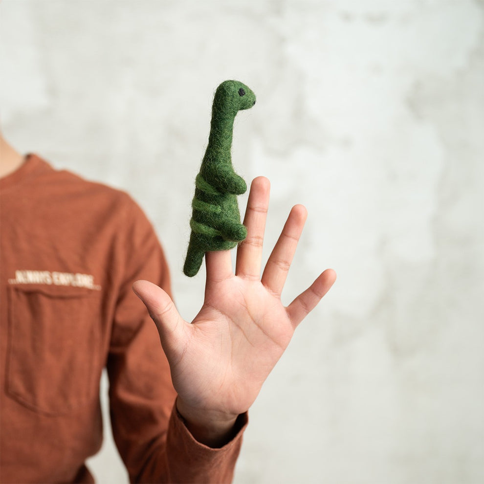Vingerpopje | Brontosaurus