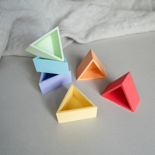 Mandigo Pastel | Driehoek (kleur naar keuze)