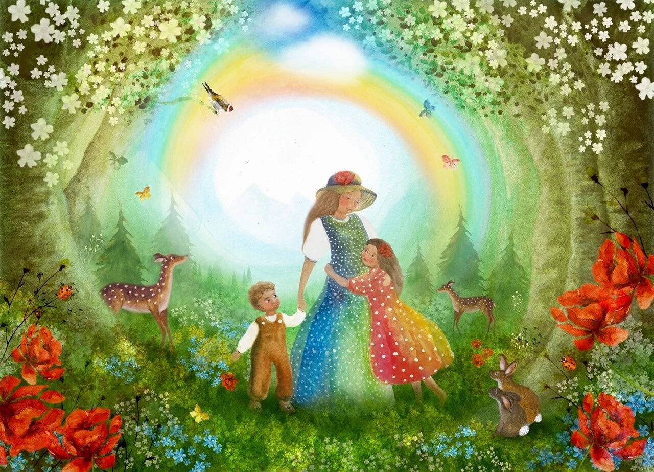Ansichtkaart | Rainbow Meadow