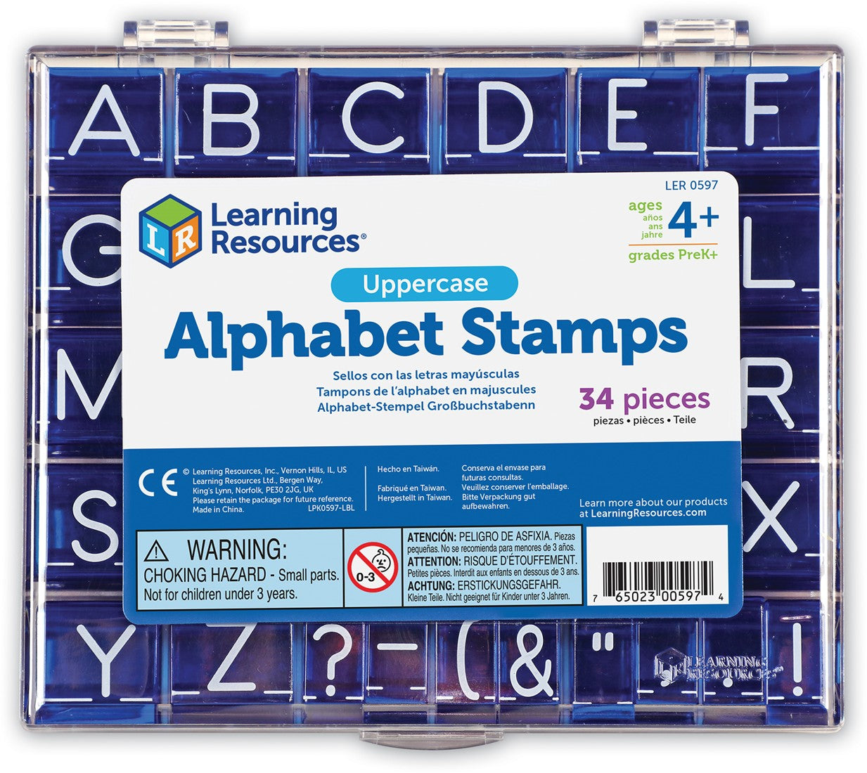 Alfabet Stempels | Hoofdetters