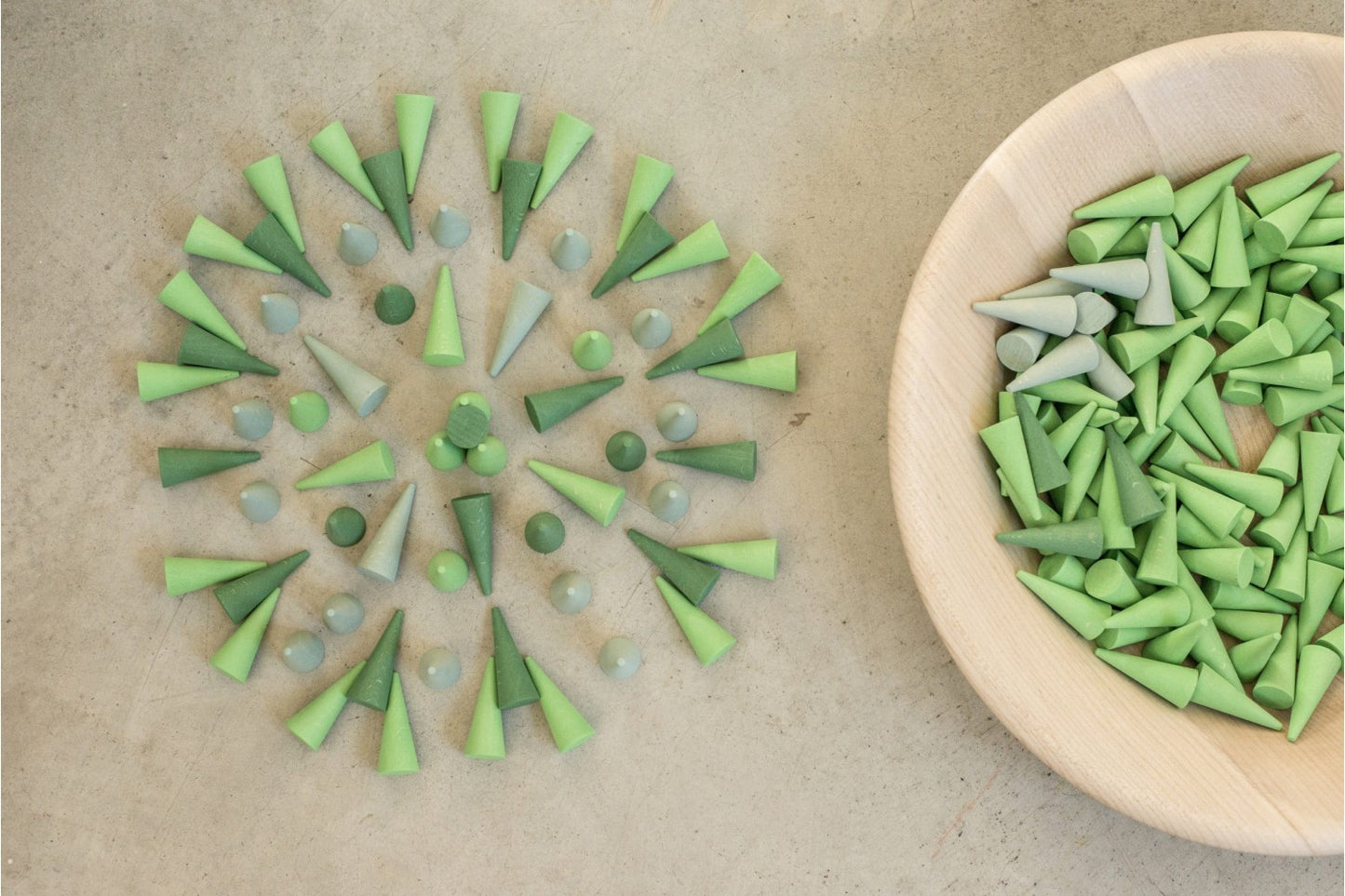 Mandala | Green Cone