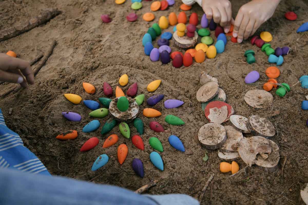 Mandala | Rainbow Snowflakes