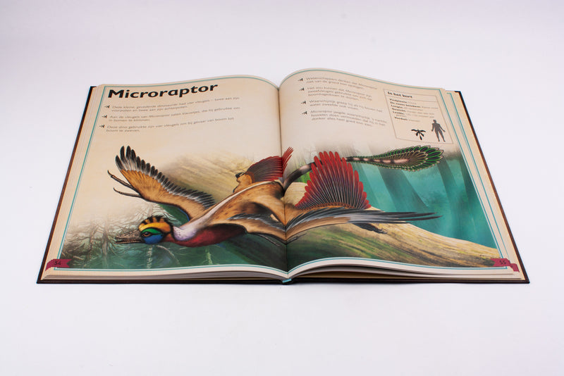 Het allermooiste boek over dinosauriërs