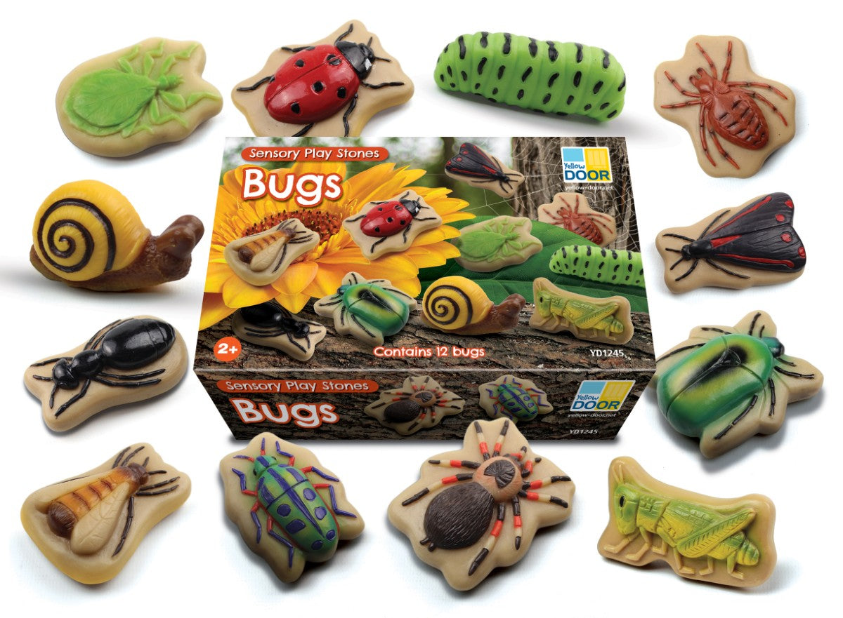 Sensory Play Stones | Bugs