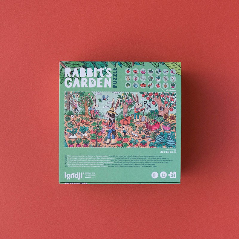 Puzzel | Rabbit's Garden (+ observatiespel) 3+