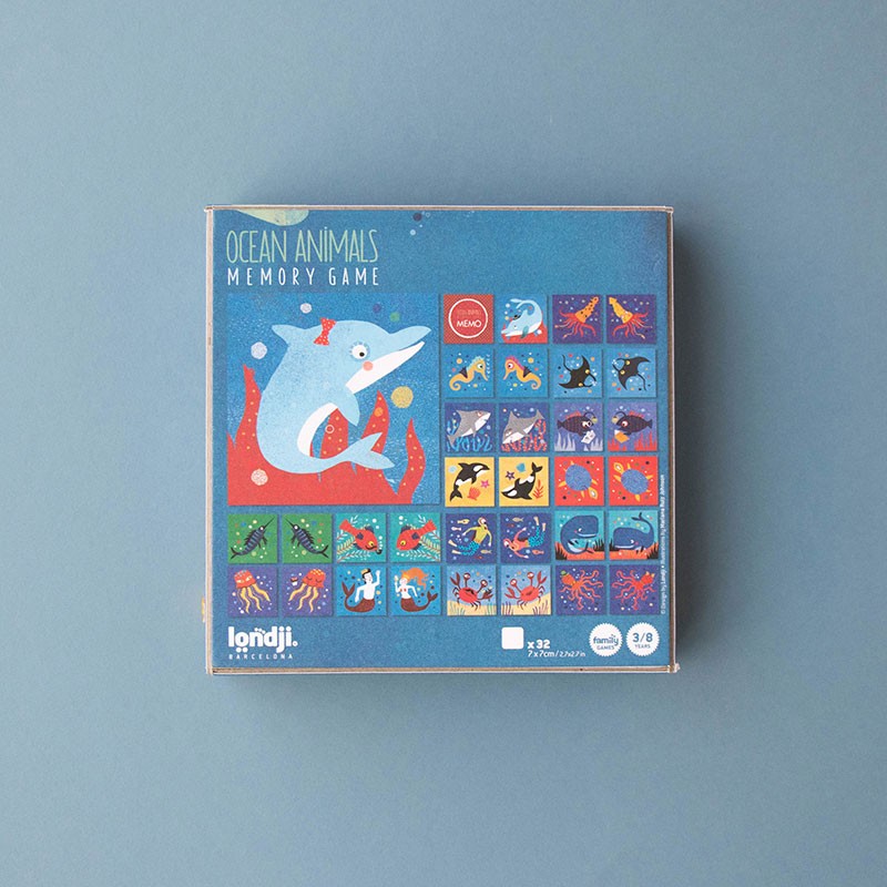 Memory Game | Ocean Animals (3+)