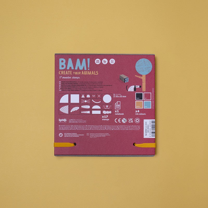 BAM! Stamps | Create Your Animals (5+)