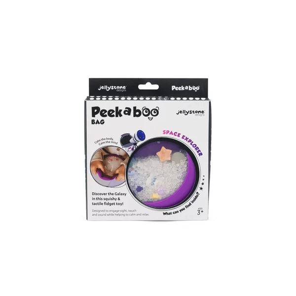 Peekaboo Sensory Bag | Space Explorer