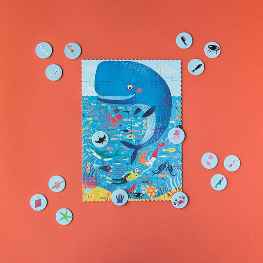 Puzzel | Pocket Puzzle My Little Ocean (zoek & vind) 3+