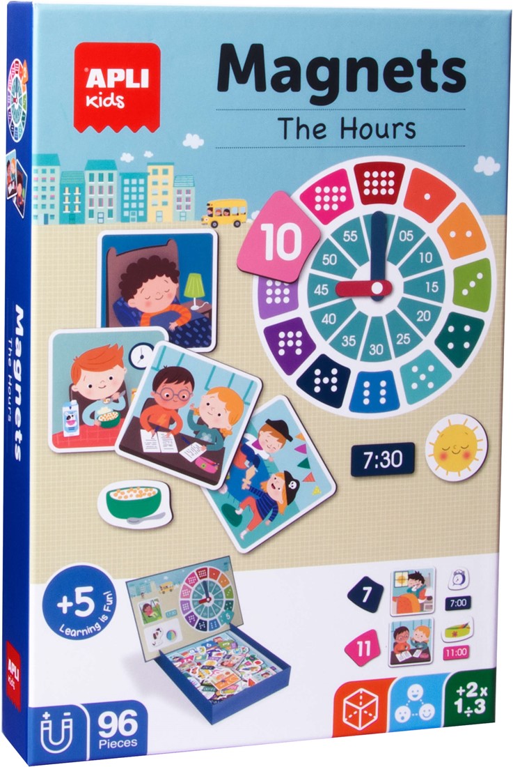 Magneetspel | Klok (5+)