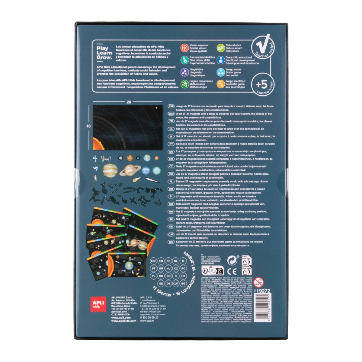 Magneetspel | Zonnestelsel (5+)