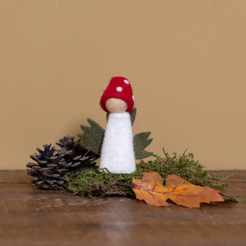 Vingerpopje | Paddenstoelenkindje
