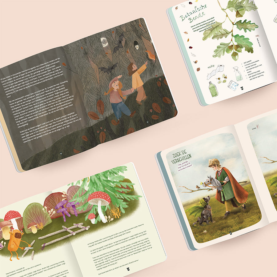 Wonderwoud | Soms een beetje spannend - Bewaarblad voor dromers, doeners en denkers van 4 tot 12 jaar