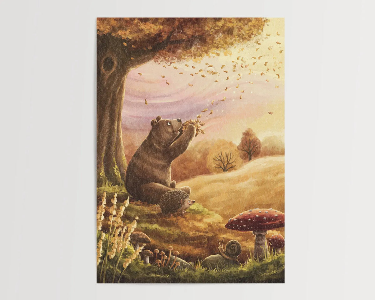 Ansichtkaart | Herfstwensen