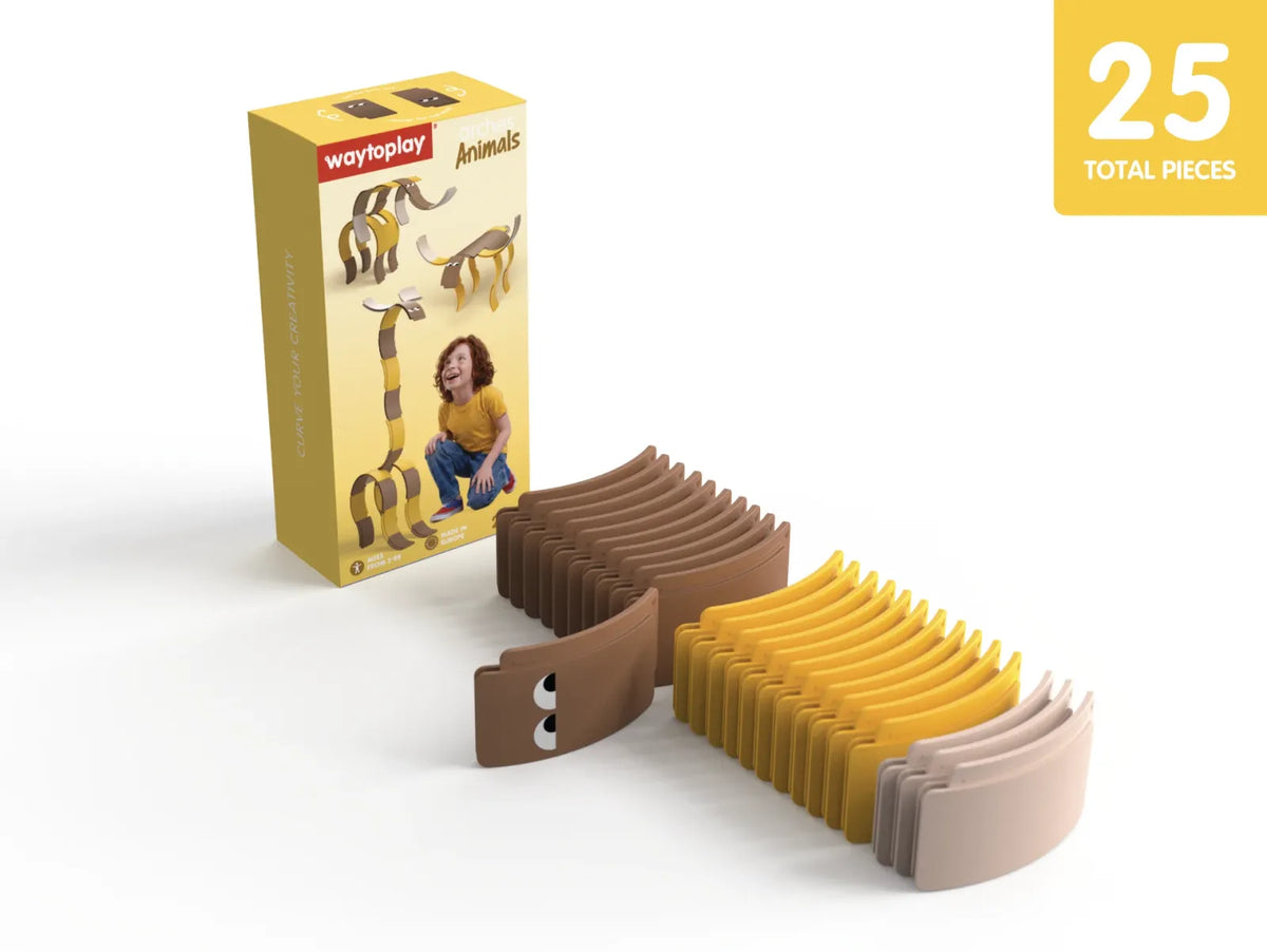 BINNENKORT! Arches Animals | Land Animals (25 delen)