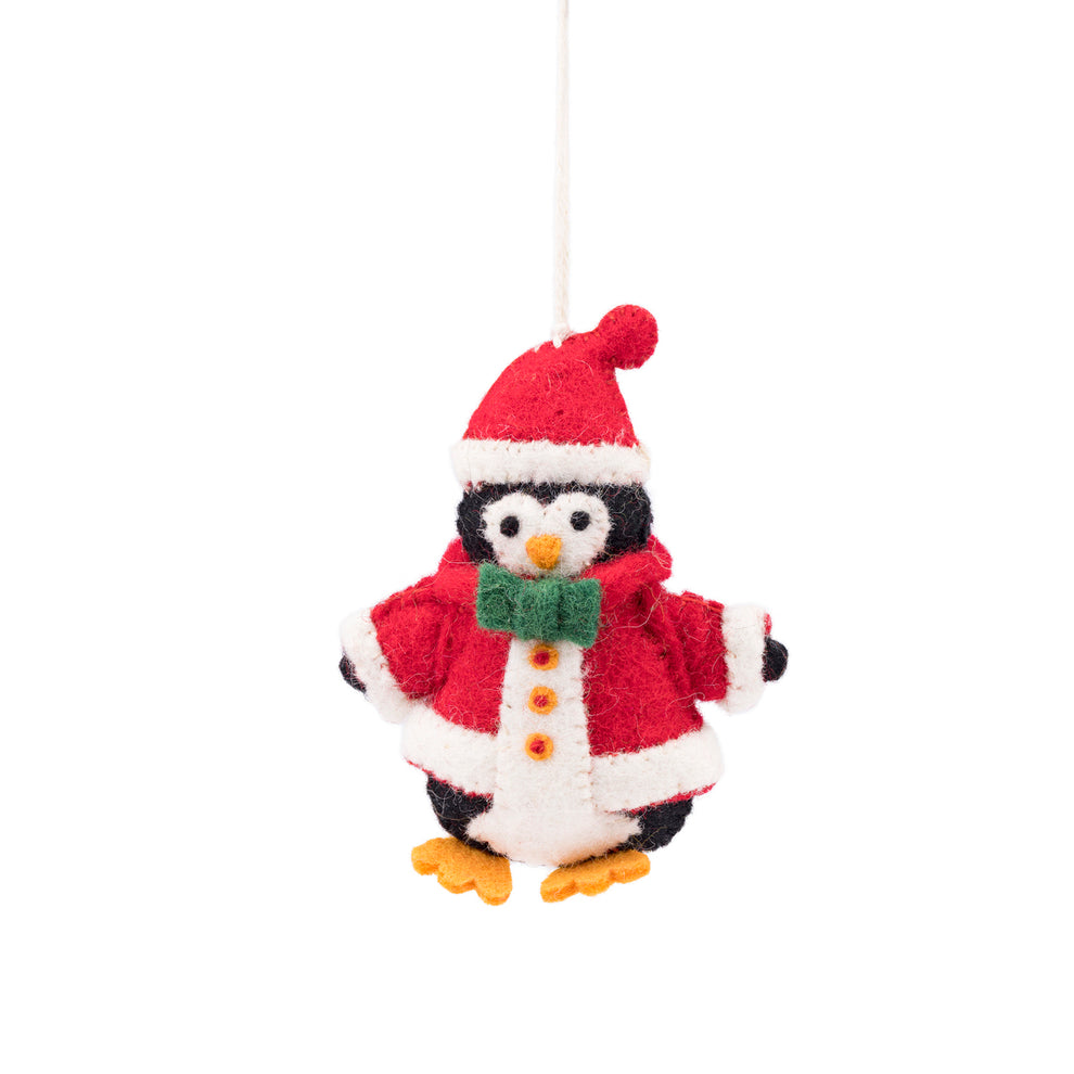 Kersthanger | Pinguin Kerstman