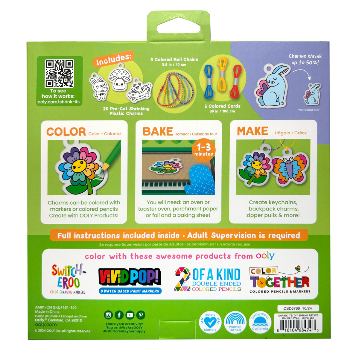 DIY Krimpkunstkit | Shrink-its Garden Pals 6+