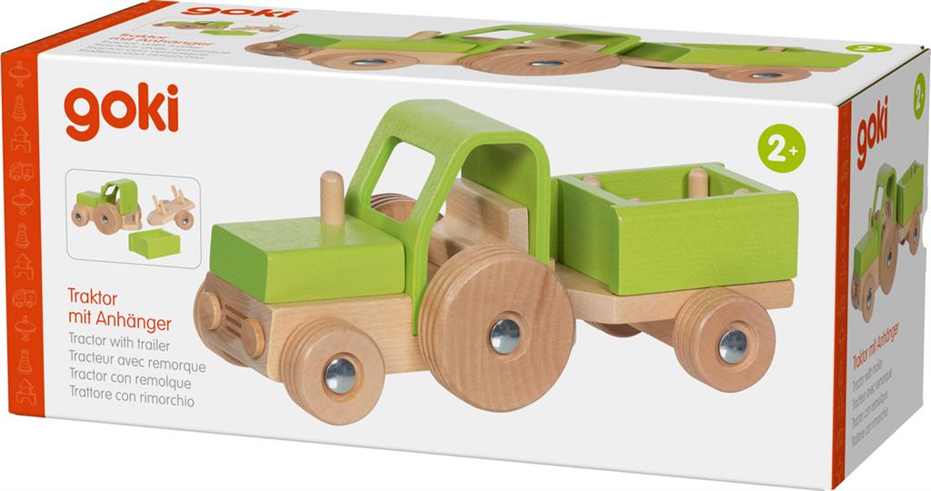 Tractor met Aanhangwagen