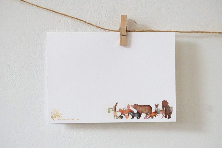 Ansichtkaart | Lampionnenoptocht