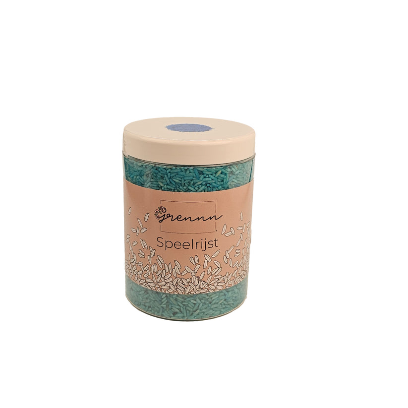 Speelrijst | Lichtblauw