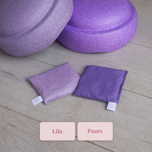 Sensorisch Pittenzakje Los | Violet (Stapelstein regenboog)