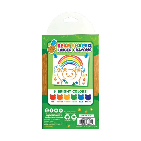 Crayons | Cuddly Cubs (finger crayons) (3+)