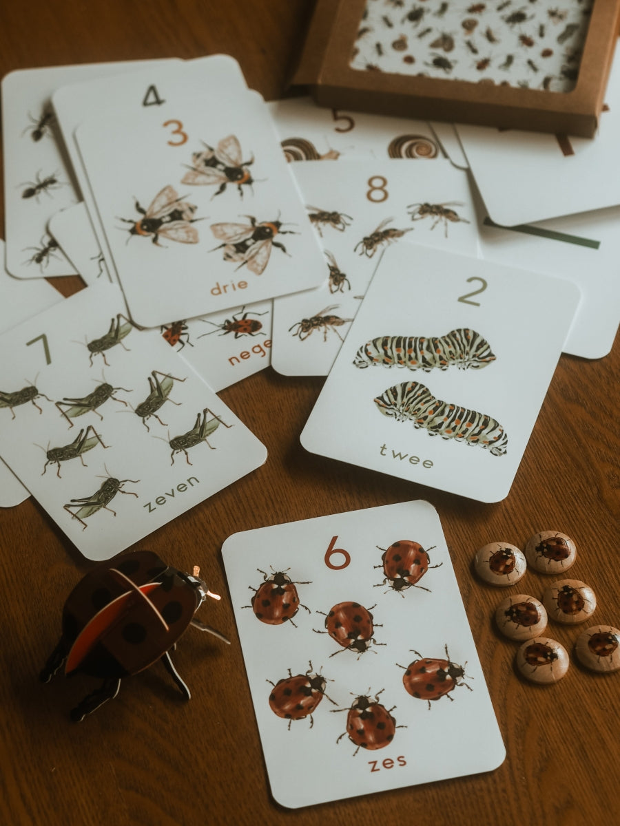 Flashkaarten | Kriebelige Cijferkaarten