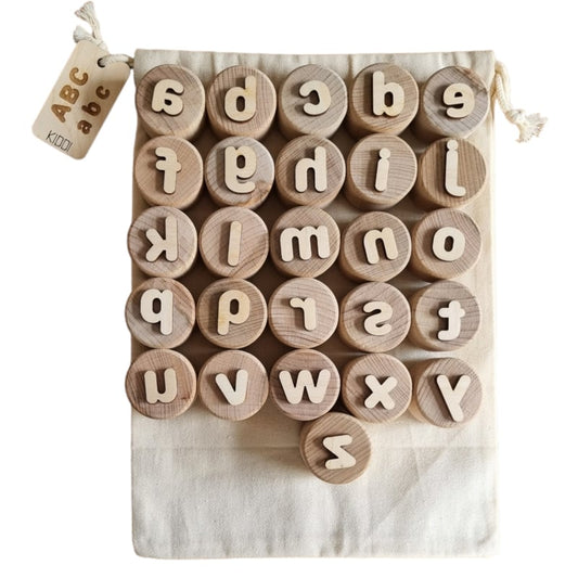 Stempelset | Alfabetletters (dubbelzijdig)