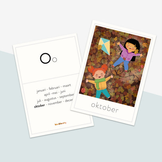 Inclusieve Kaartenset | Maanden