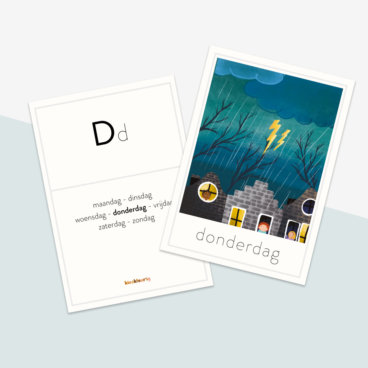 Inclusieve Kaartenset | Dagen van de Week + Seizoenen
