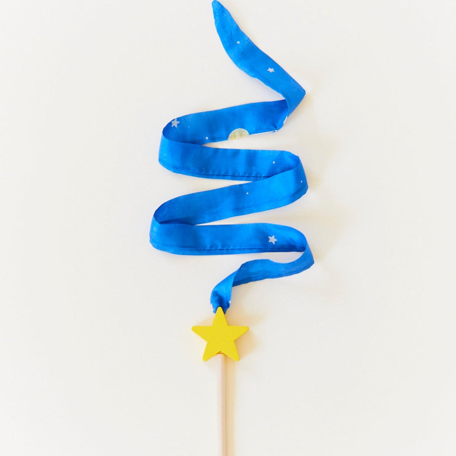 Toverstaf met Zijden Zwaailint | Starry Night