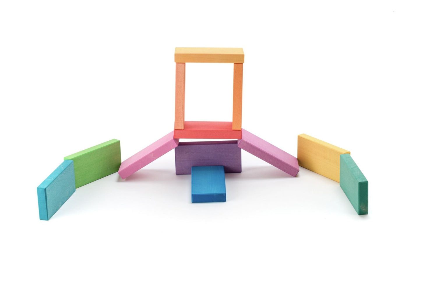 Bouwplanken | Regenboog (klein)