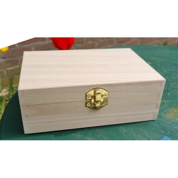 Houten Opbergkistje (voor kaarten)