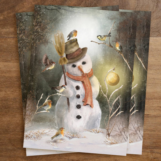 Ansichtkaart | Enchanted Snowman