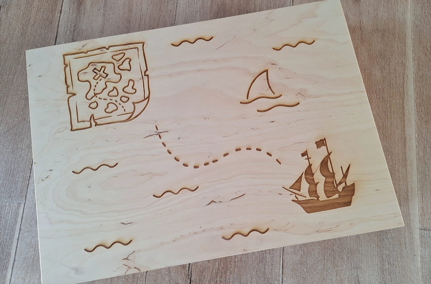 Speelbak 't Speelschip op Schattenjacht (met deksel)