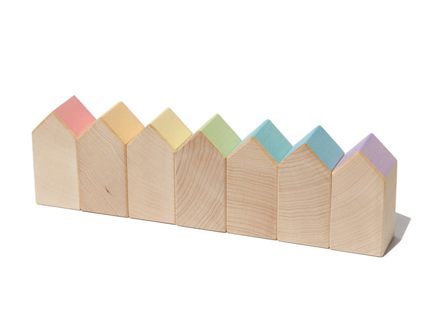 Huisjes | Pastel