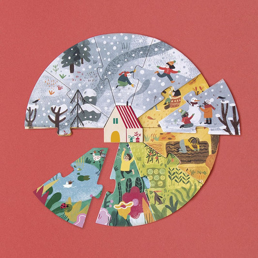 Puzzel | A Home for Nature (4 seizoenen puzzels) 3+