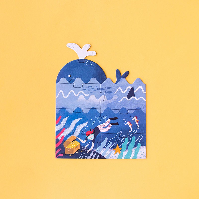 Puzzel | Discover the Treasure (4 puzzels) 3+