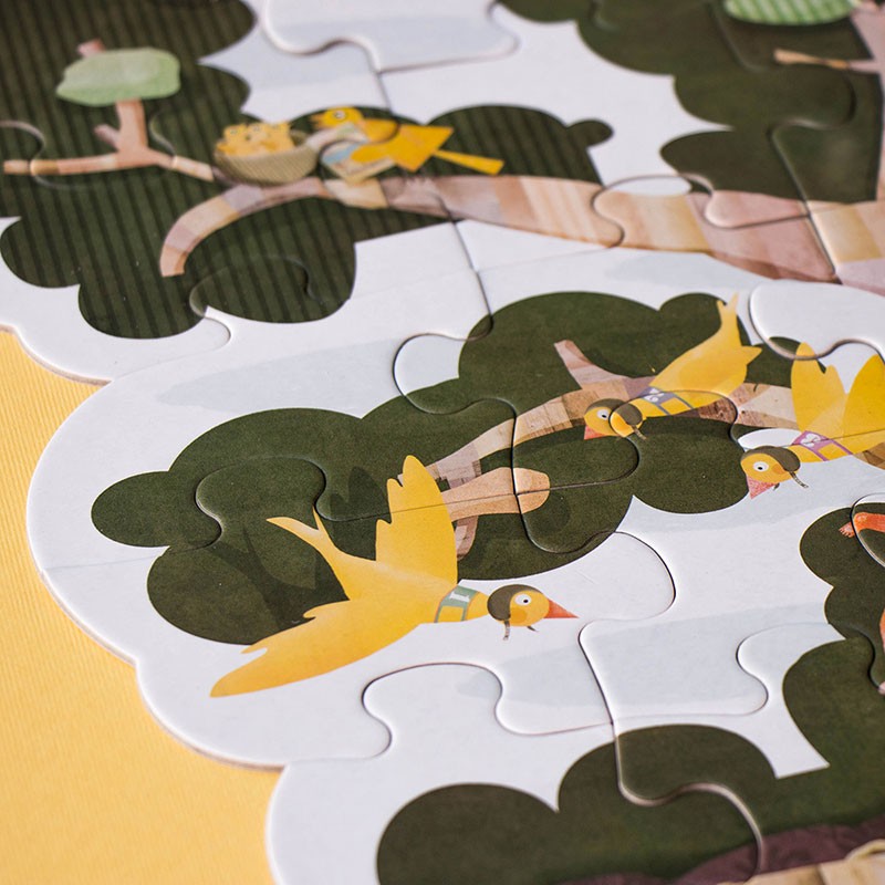 Puzzel | My Tree (zomer & winter omkeerbaar) 5+